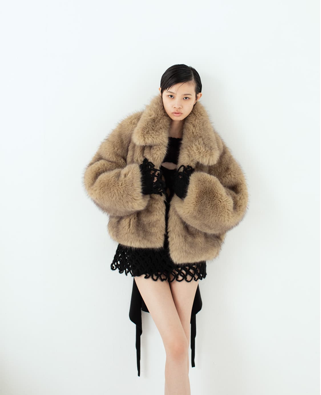 leinwande 25aw fur coat 상품이미지2