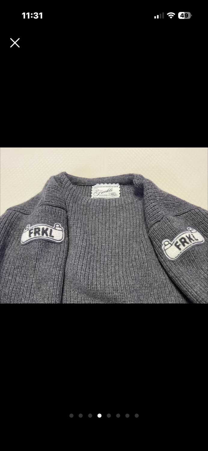 프레클 freckle bulky pullover 니트 상품이미지6