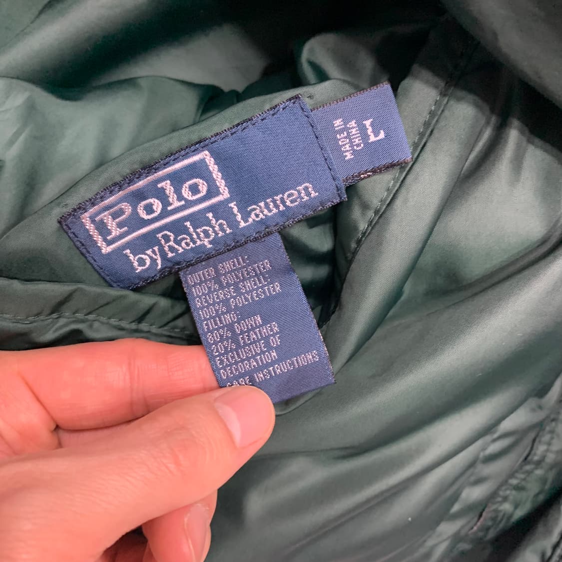폴로 랄프로렌 양면 패딩조끼 상품이미지7