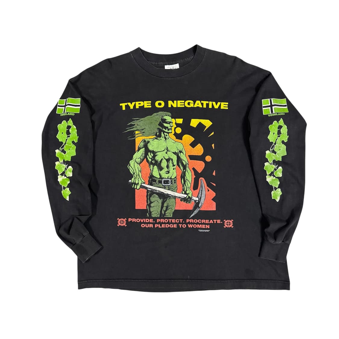 빈티지 90s Type O Negative 타입오네거티브 롱슬리브 티셔츠 상품이미지1