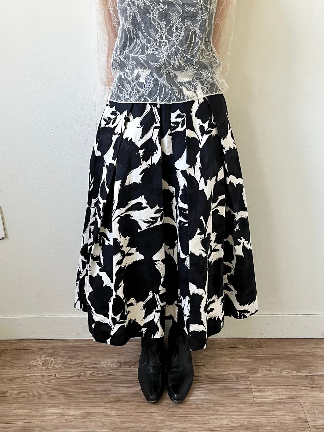 VERMEIL 플라워 스커트 상품이미지6