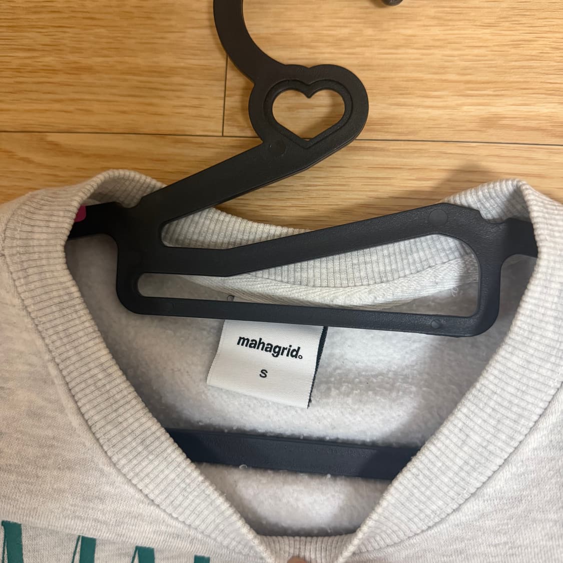 마하그리드 맨투맨 라이트그레이 s 상품이미지2