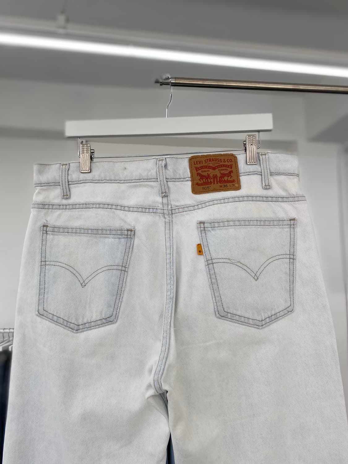 Levis505 90s USA Orange Tab 35사이즈 a5161 상품이미지5