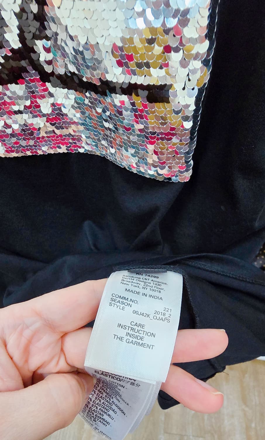 정품 DIESEL/디젤 스팽글 로고 반팔티 (55~77) 새상품✨ 상품이미지6