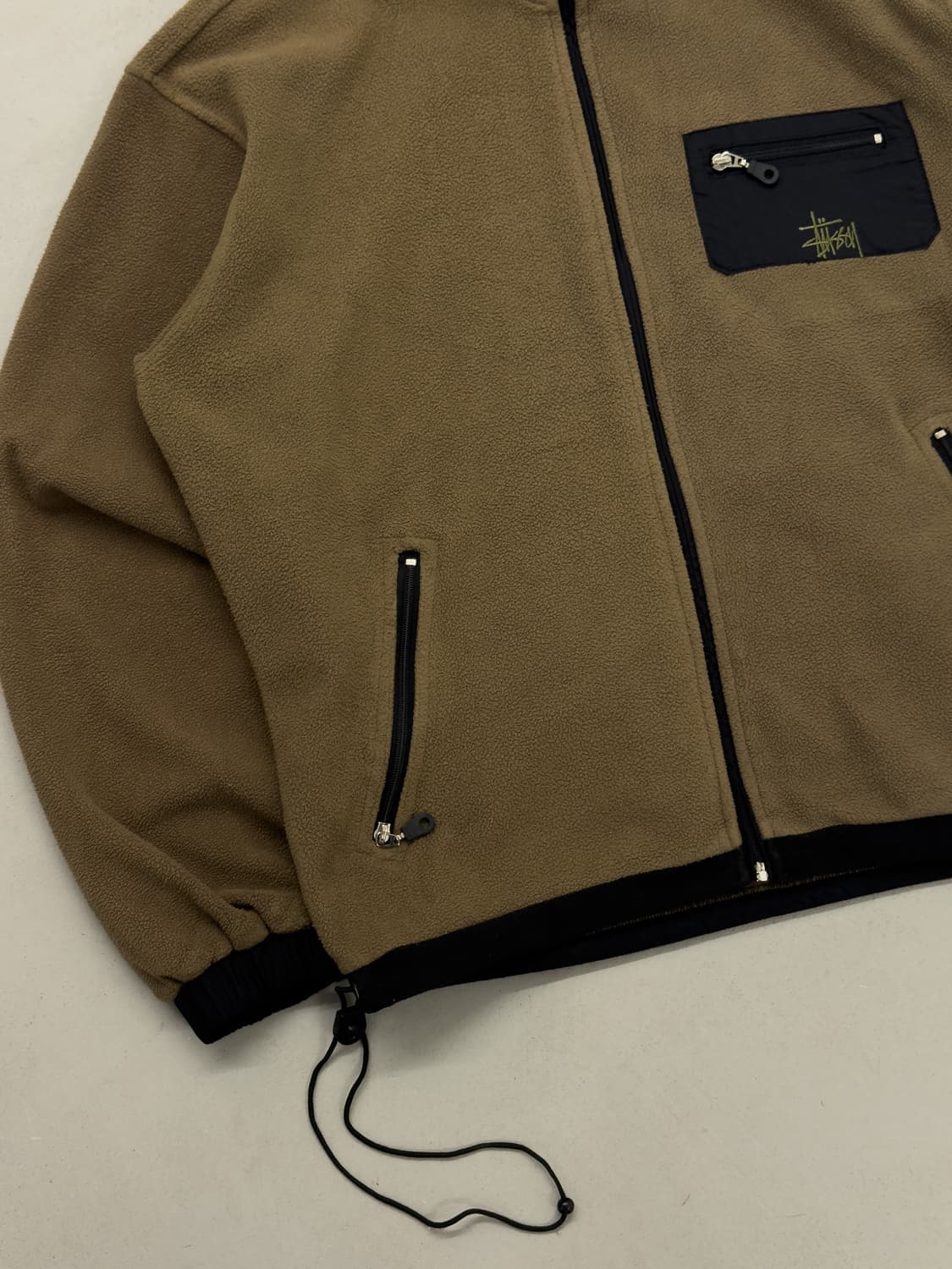 90‘s 스투시 플리스 자켓 상품이미지3