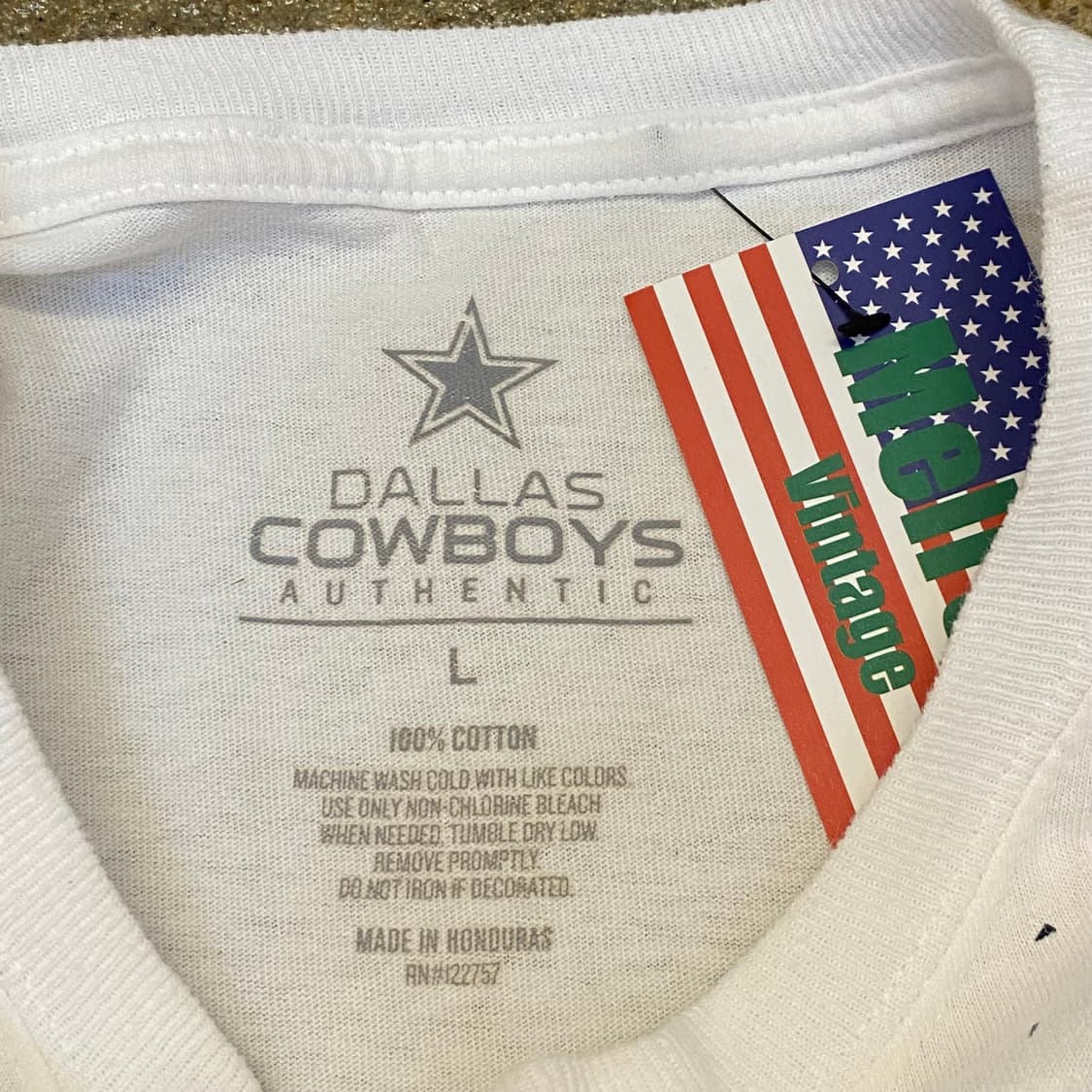 미국 빈티지 NFL 달라스 카우보이 반팔티 스포츠티 상품이미지6