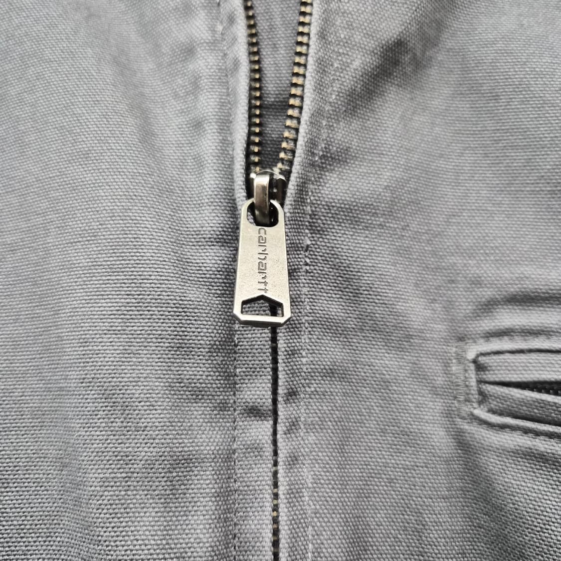 칼하트 워시드 덕 셰르파 안감 자켓 차콜색 남성 XL 상품이미지4