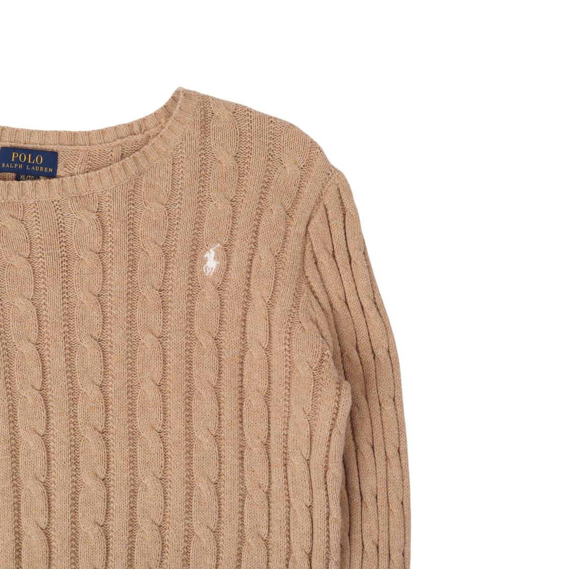 폴로 랄프로렌 베이지 케이블 니트 상품이미지3