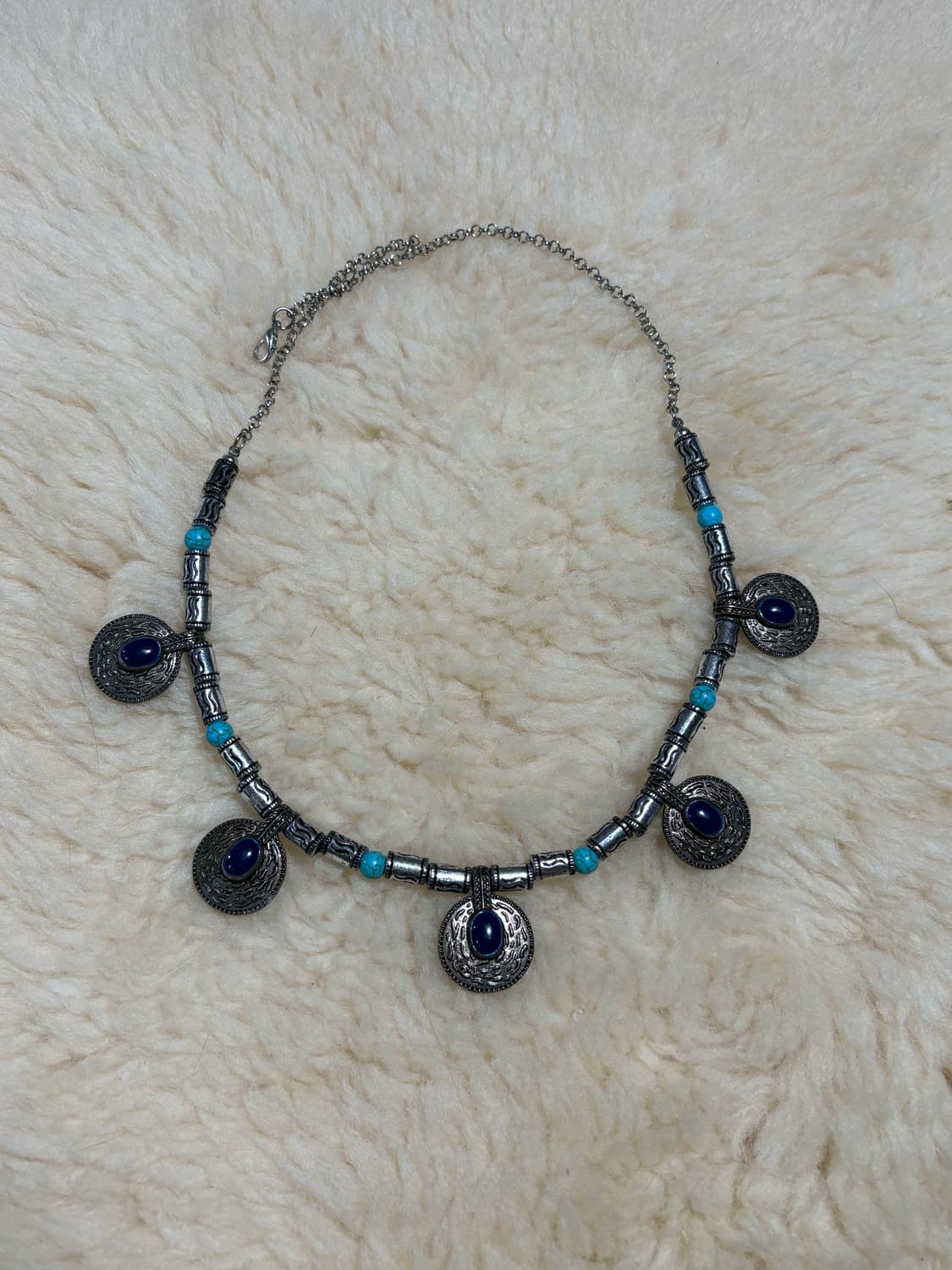Bohemian Ethnic Coin Necklace  상품이미지1