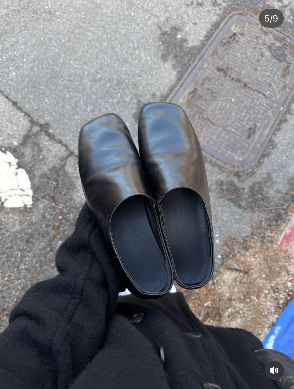 빈티지 레더 로퍼 상품이미지1