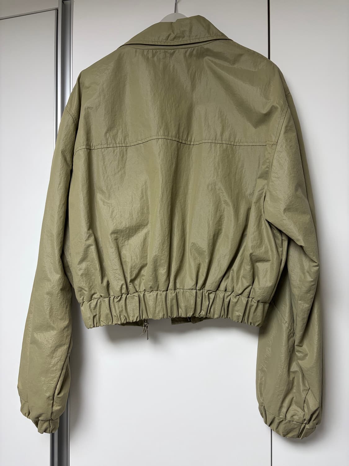Khaki cropped jacket 상품이미지2