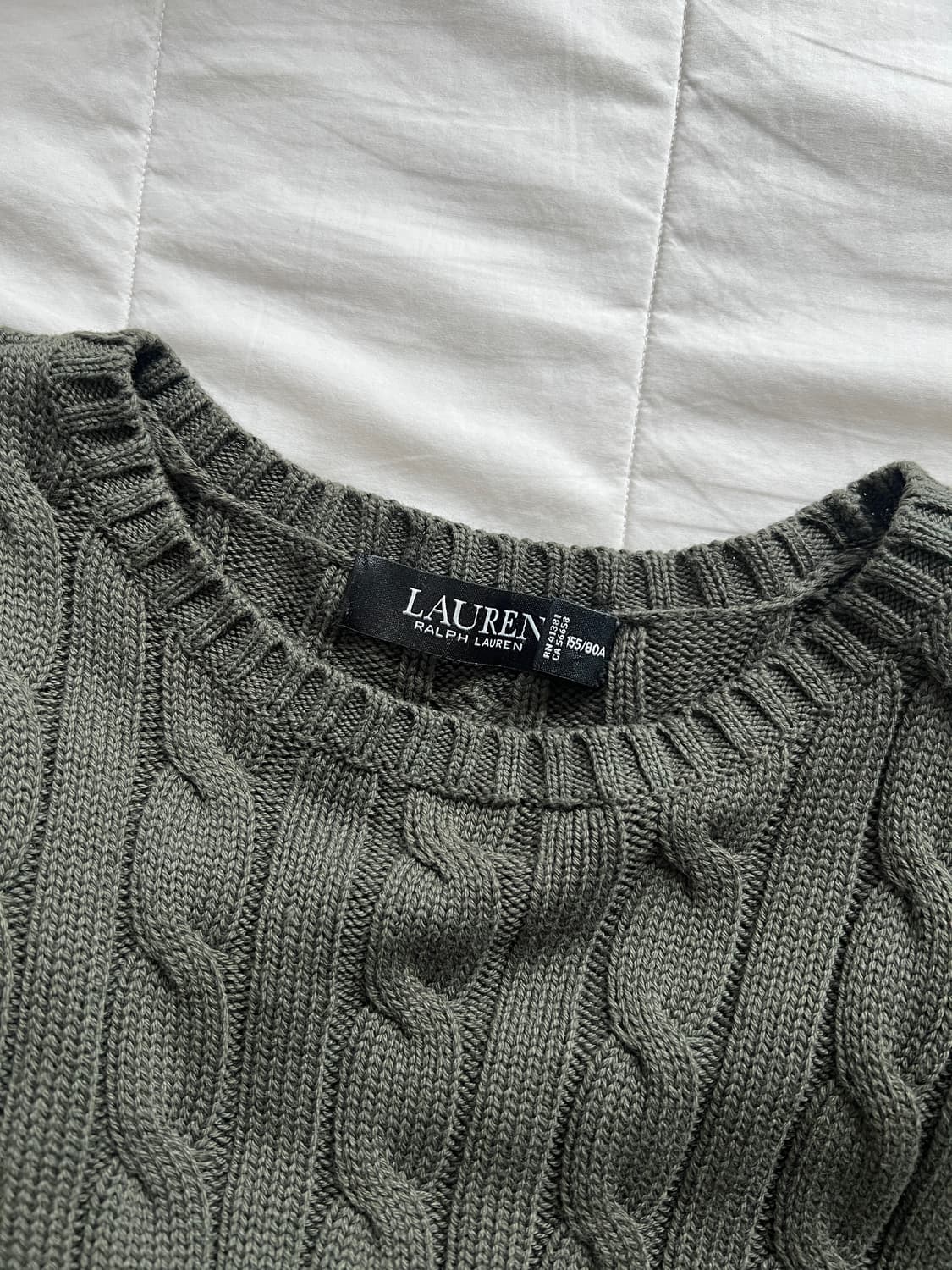 Lauren Ralph Lauren Puff-Sleeve Cable Kn 상품이미지2