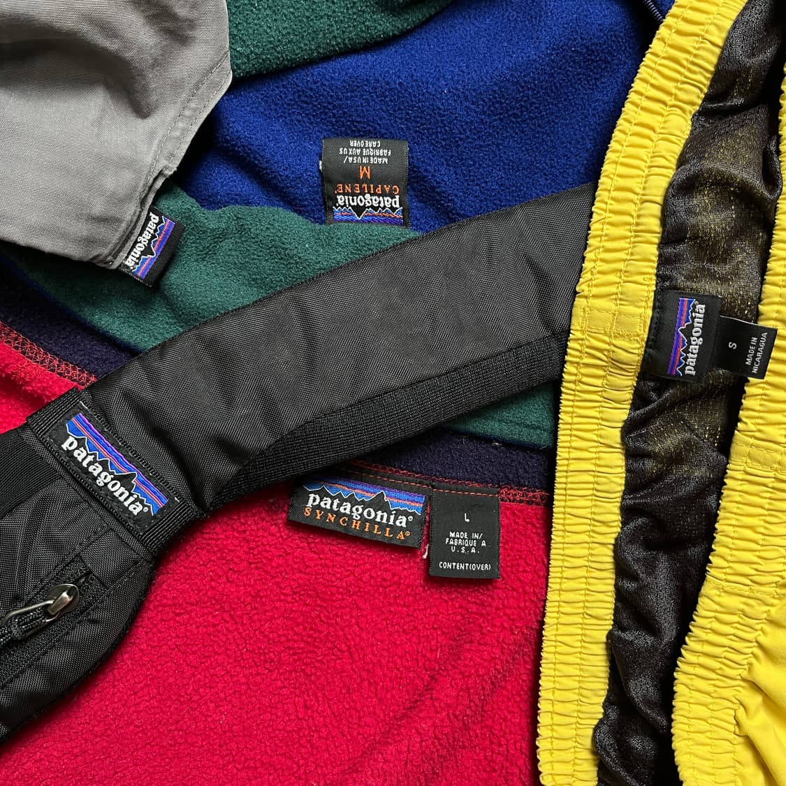 90s Patagonia Capilene 1/4 Zip Pullover 상품이미지7