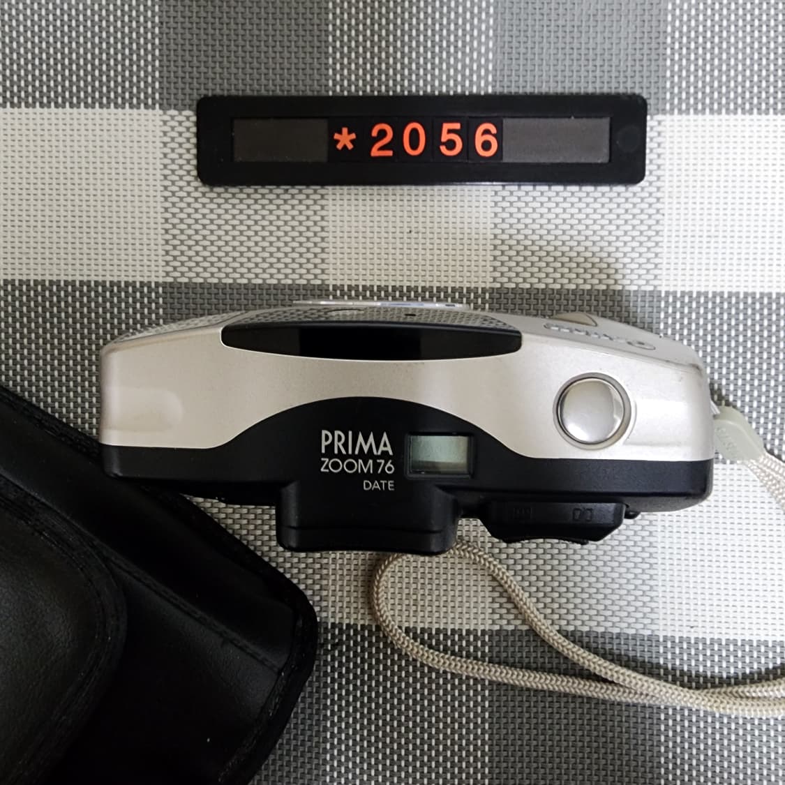 캐논 프리마 줌 76 데이터백 필름카메라 파우치포함 상품이미지2