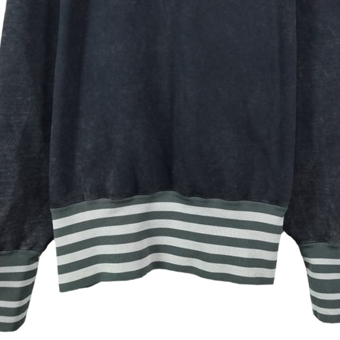 [카브엠트] 스트라이프 빈티지 워싱 오버핏 맨투맨 P01484 상품이미지5