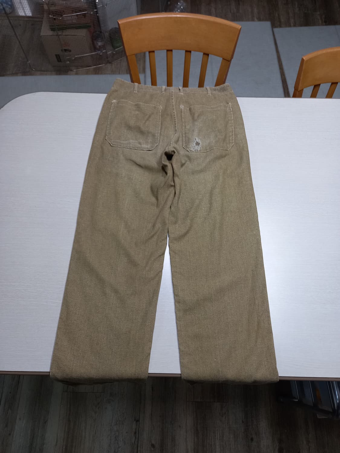 32 POLO RALPH LAUREN 린넨55% 치노 진노랑 32-247 상품이미지2