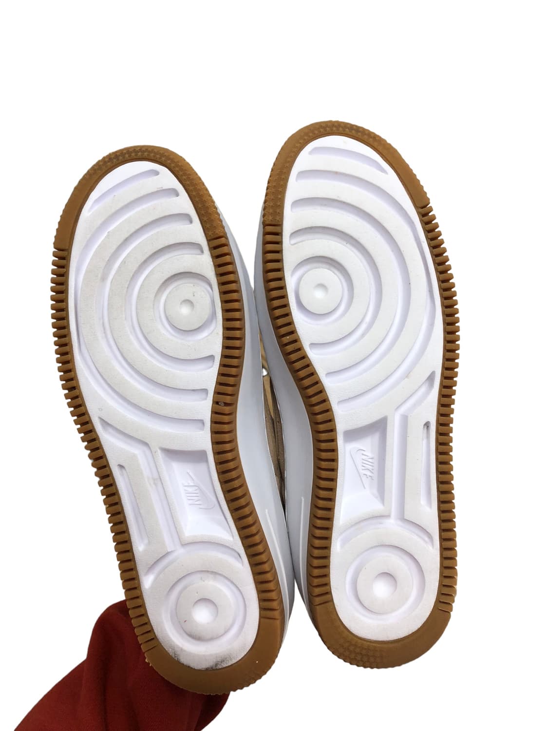 나이키 에어포스 세이지 Beige Suede 250mm 상품이미지5