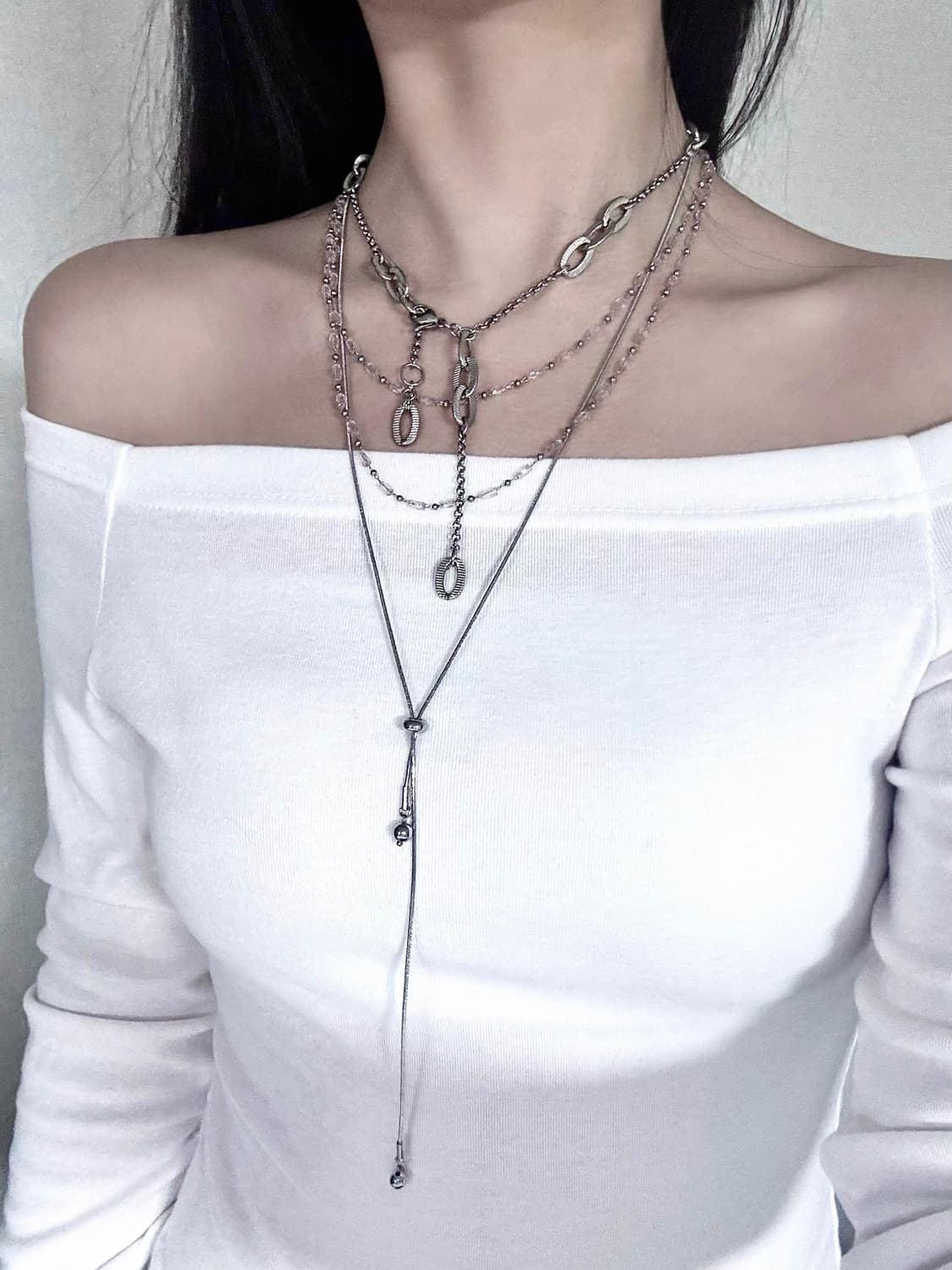 Layered Necklace 3set (따로 구매 가능) 상품이미지2