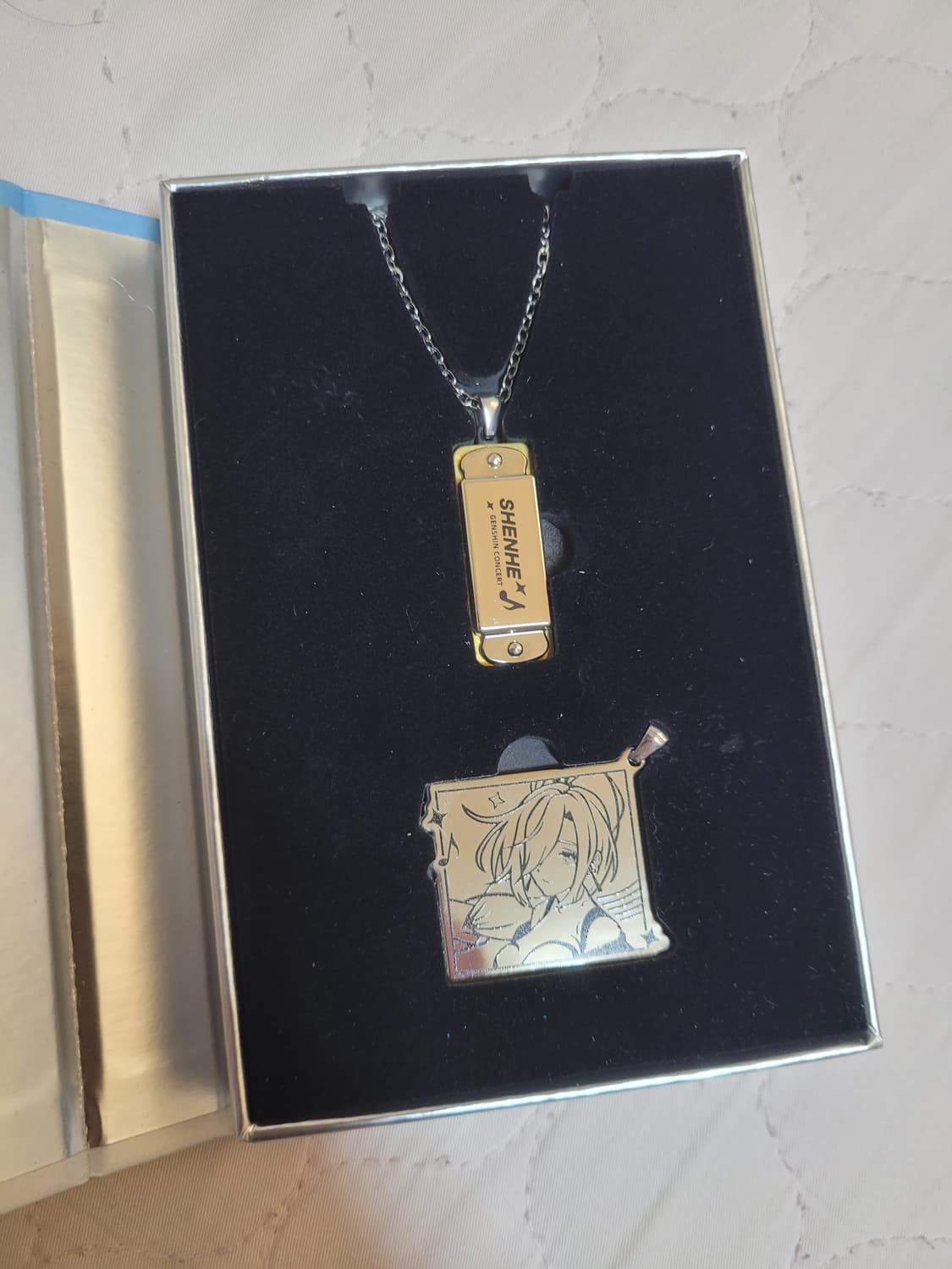 정품) 원신 신학 콘서트 팬던트 하모니카 호루라기 휘슬 목걸이 상품이미지2