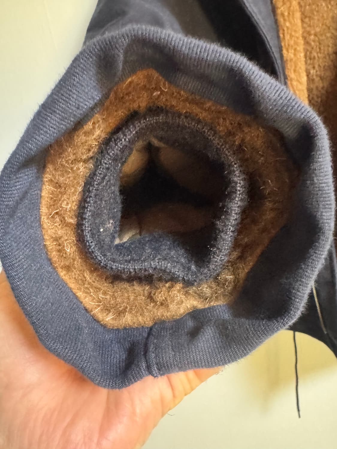 에스피오나지 네이비 퍼 자켓 상품이미지9