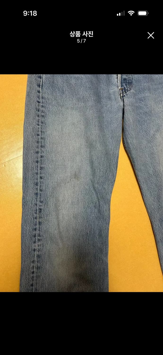 80s 리바이스 501 33/32 상품이미지5