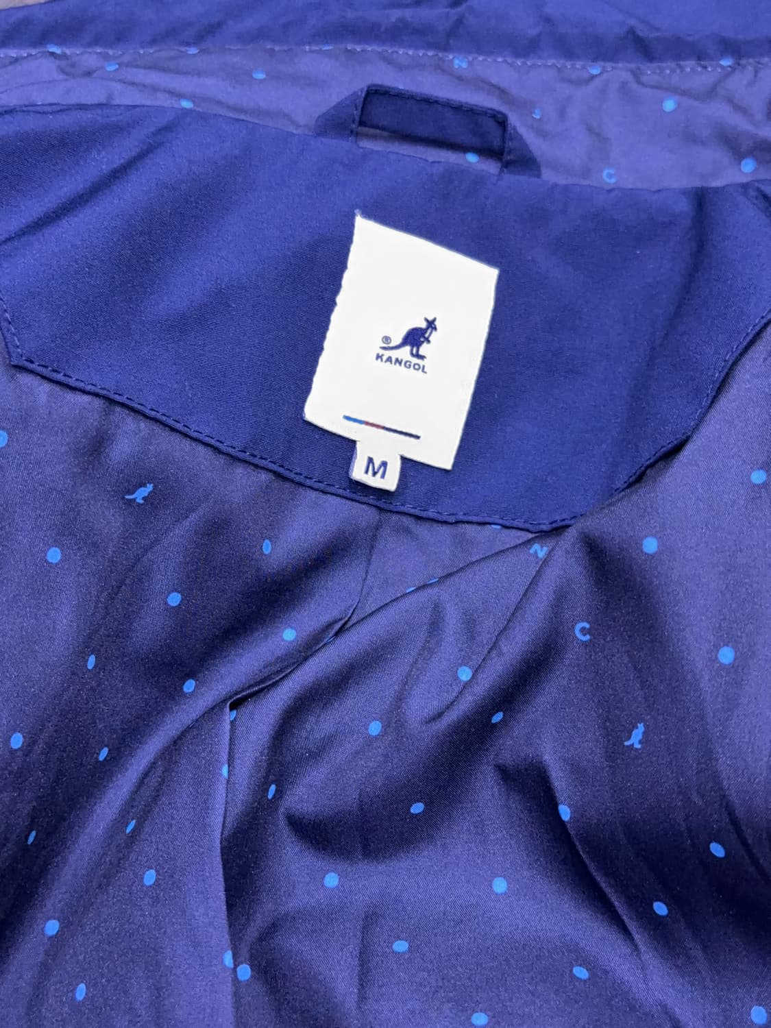 캉골 맥코트 발마칸 트렌치코트 네이비 M 상품이미지10