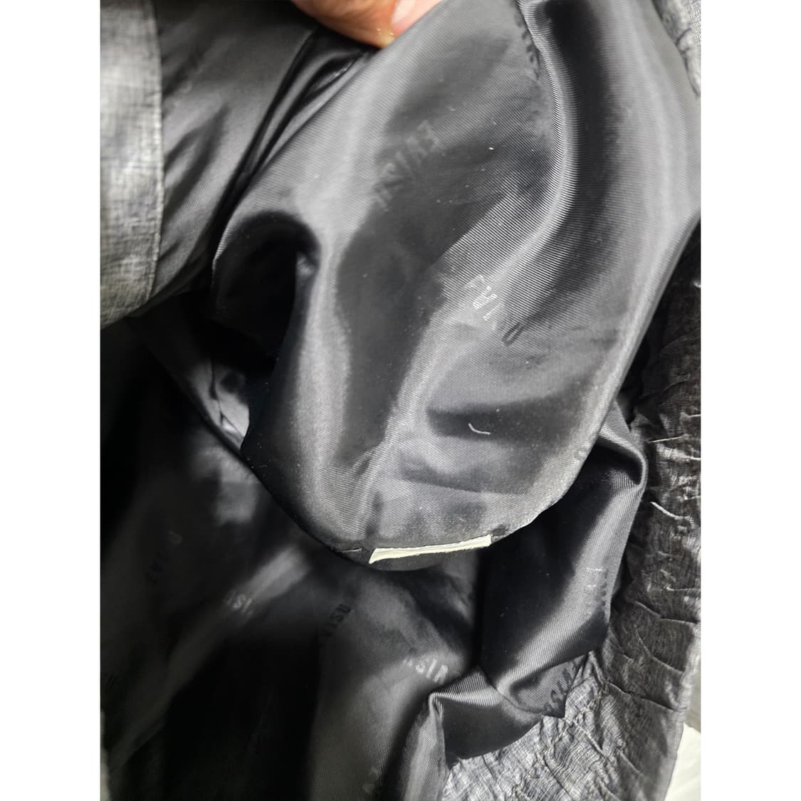 택포// 에비수 Evisu 눕시 패딩 M/XXL 그레이 상품이미지3