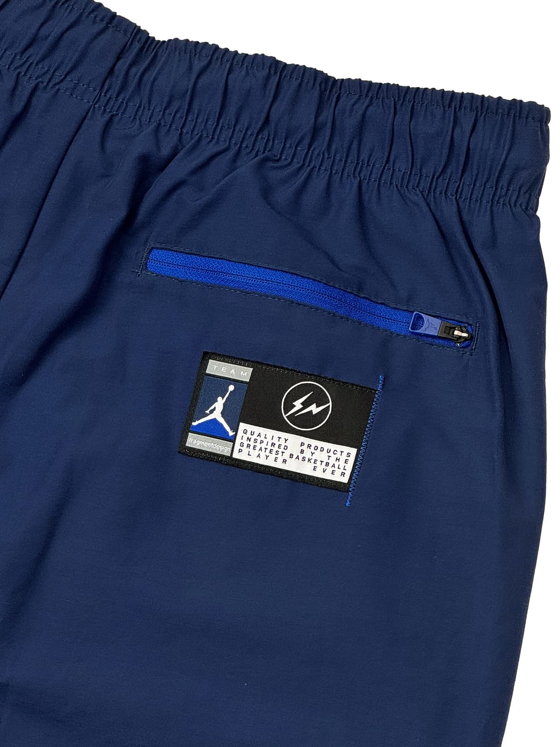 조던 x 프라그먼트 우븐 팬츠 네이비 상품이미지7