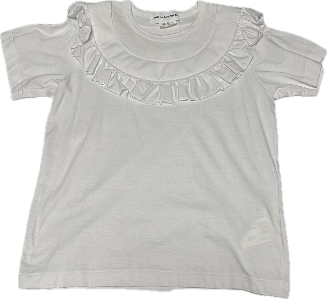 Comme des Garcons GIRL 프릴 크루넥 티셔츠 M 상품이미지1