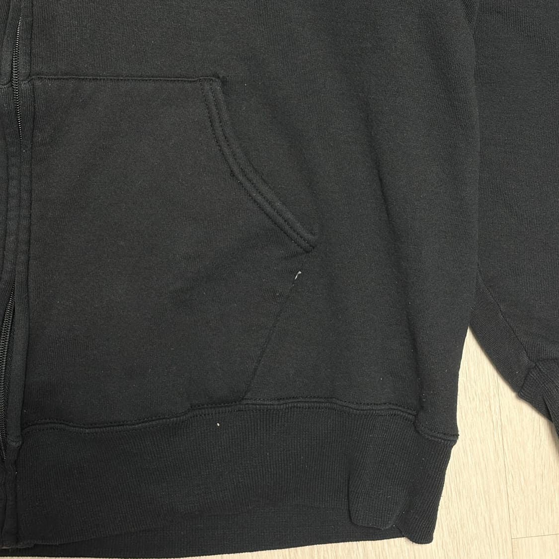 🇲🇽 00s 러셀 후드집업 블랙 상품이미지5