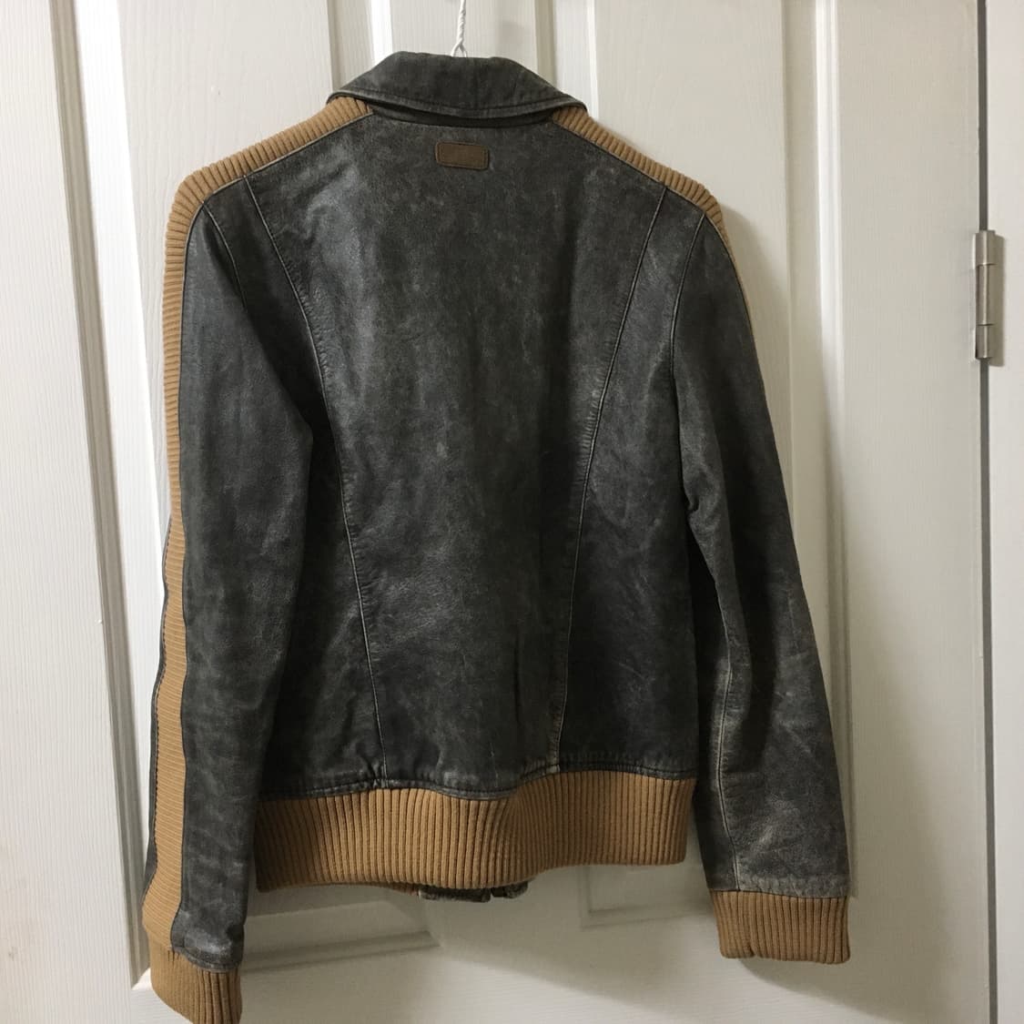 모카 소가죽 가죽재킷 상품이미지2