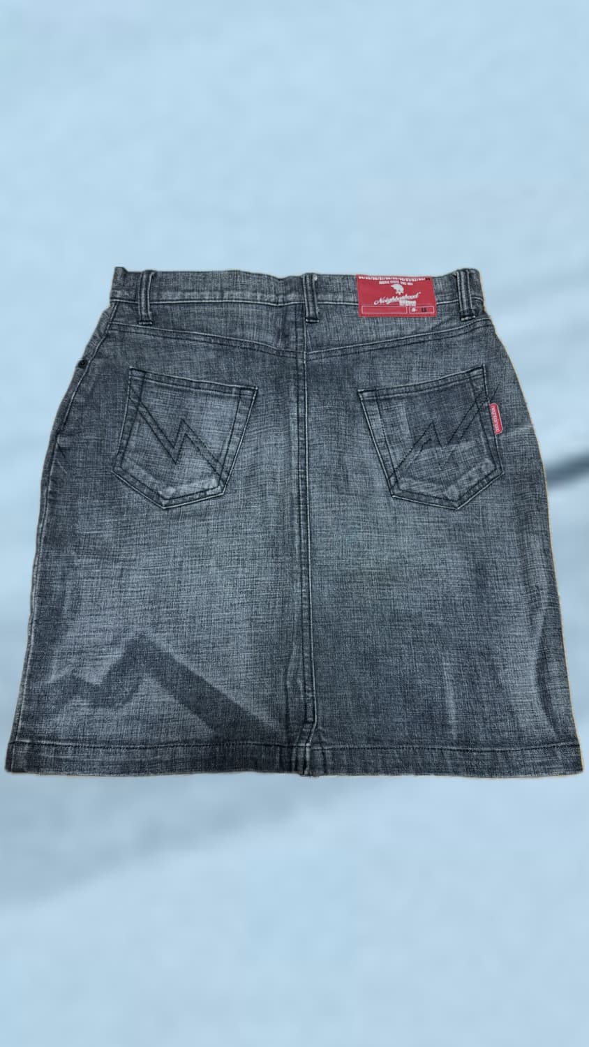 네이버후드 데님 스커트 36 상품이미지2