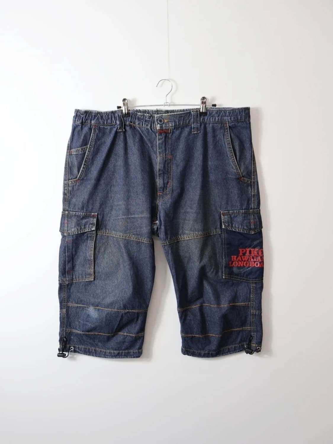 PIKO Hawaii Denim Cargo Shorts 상품이미지4