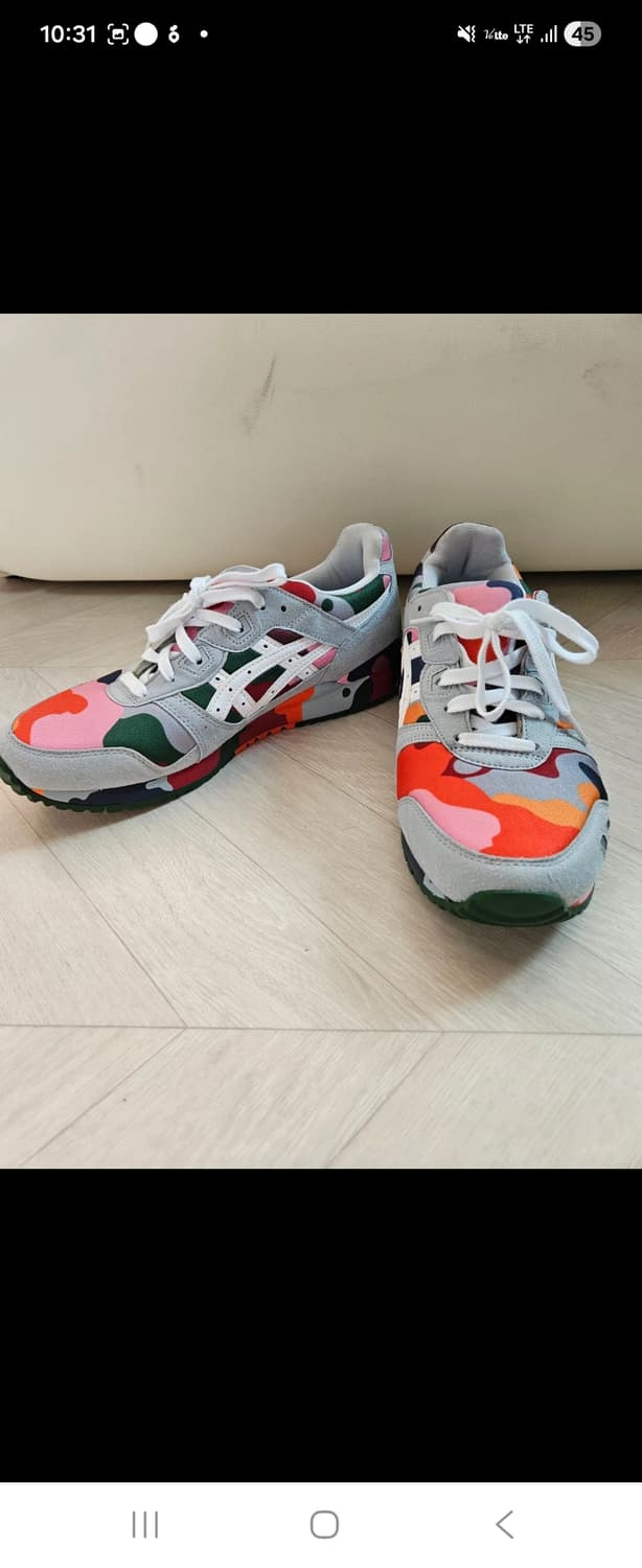 아식스 젤라이트3 꼼데가르송 265 상품이미지3