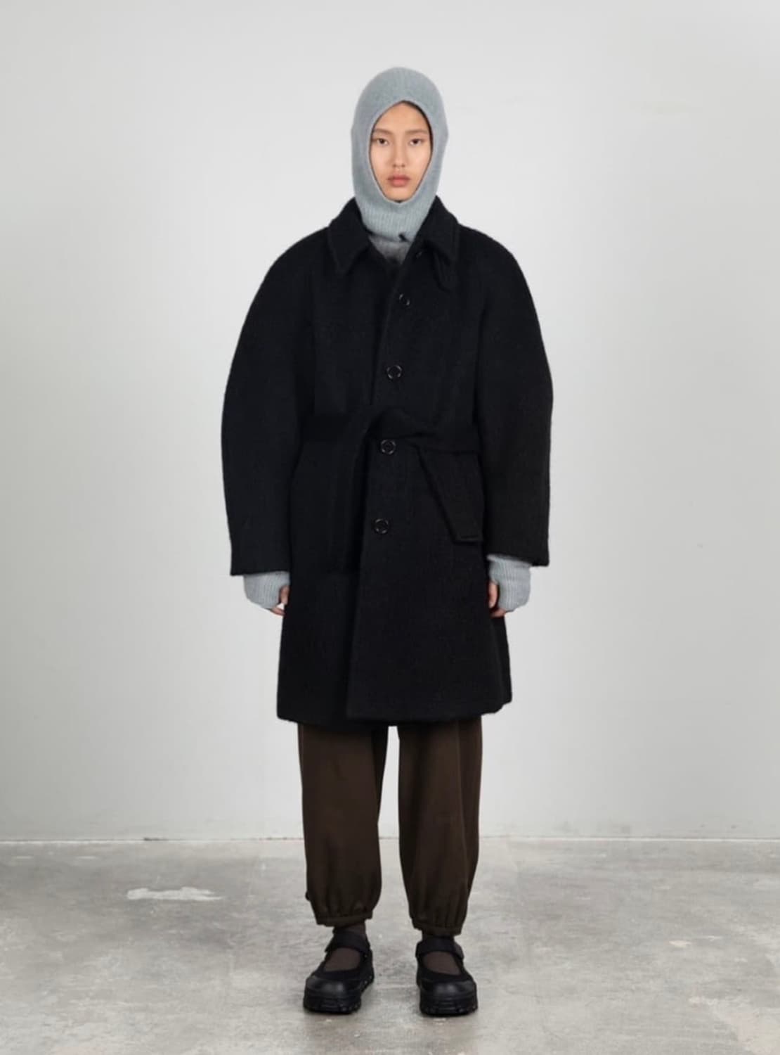 아모멘토 알파카 래글런 코트 상품이미지1