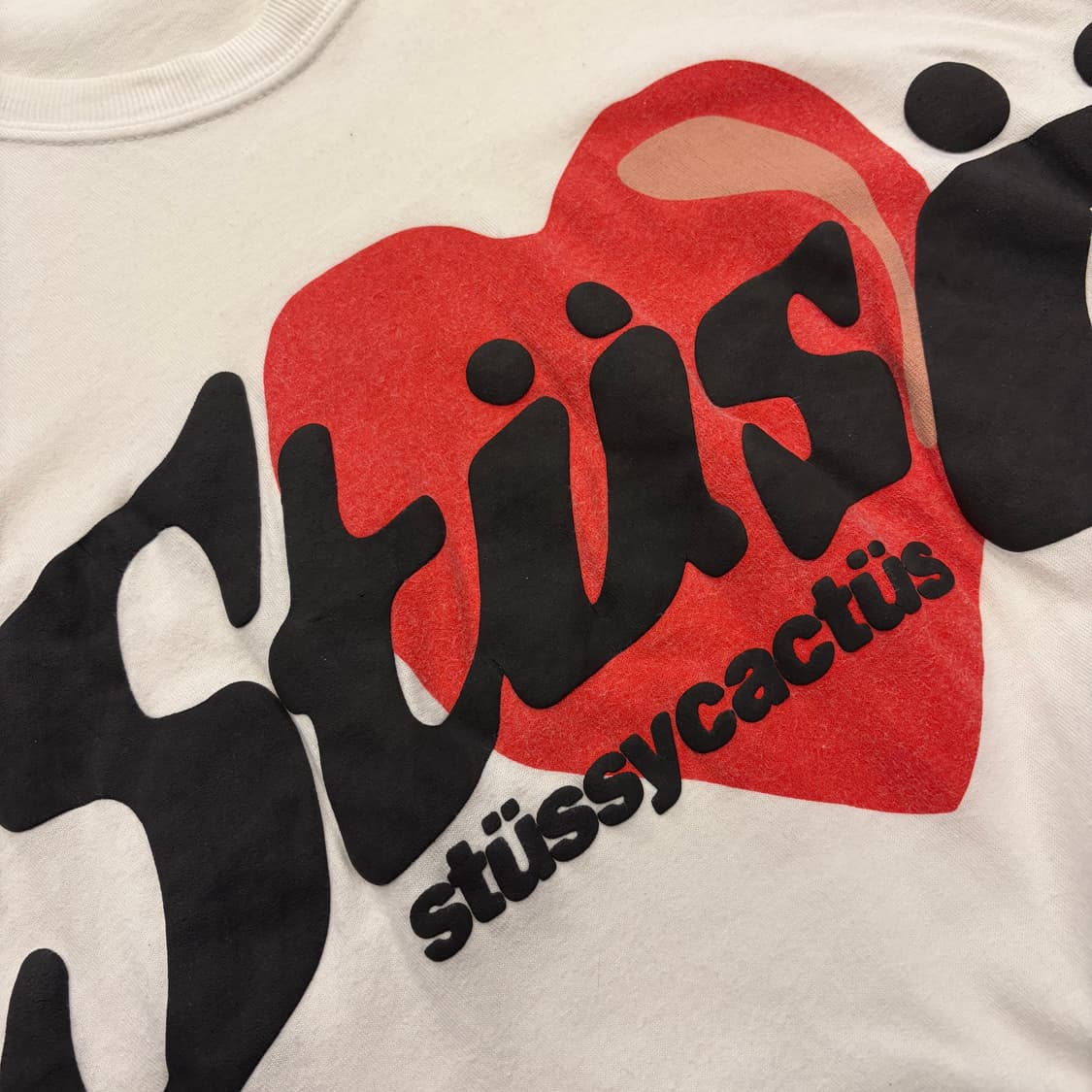 [XL] 스투시 x CPFM 반팔 티셔츠 화이트 C433 상품이미지4