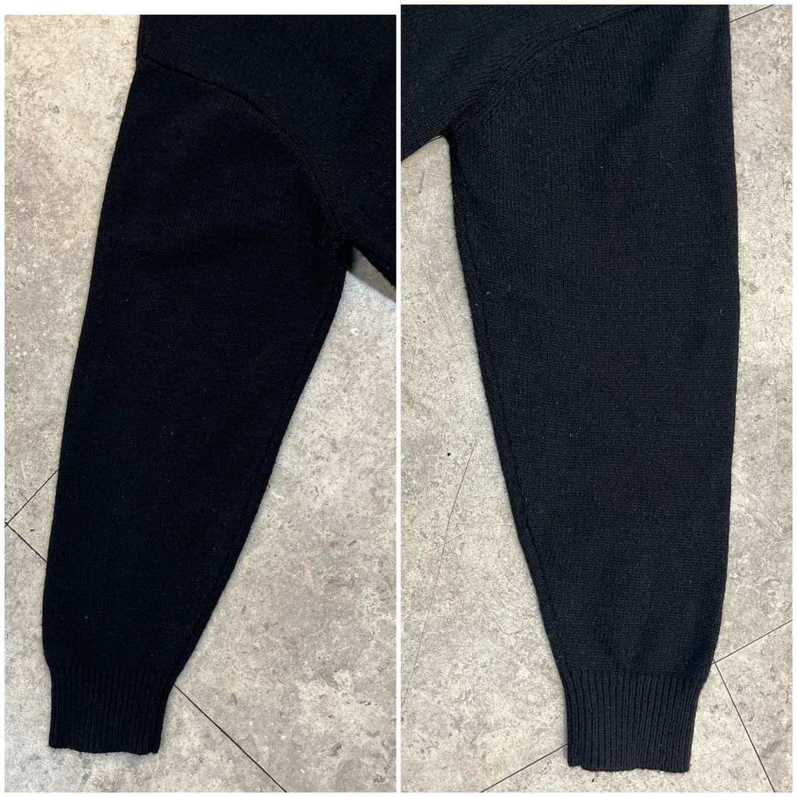 AECA 니트 블랙 S #csz2379  상품이미지8