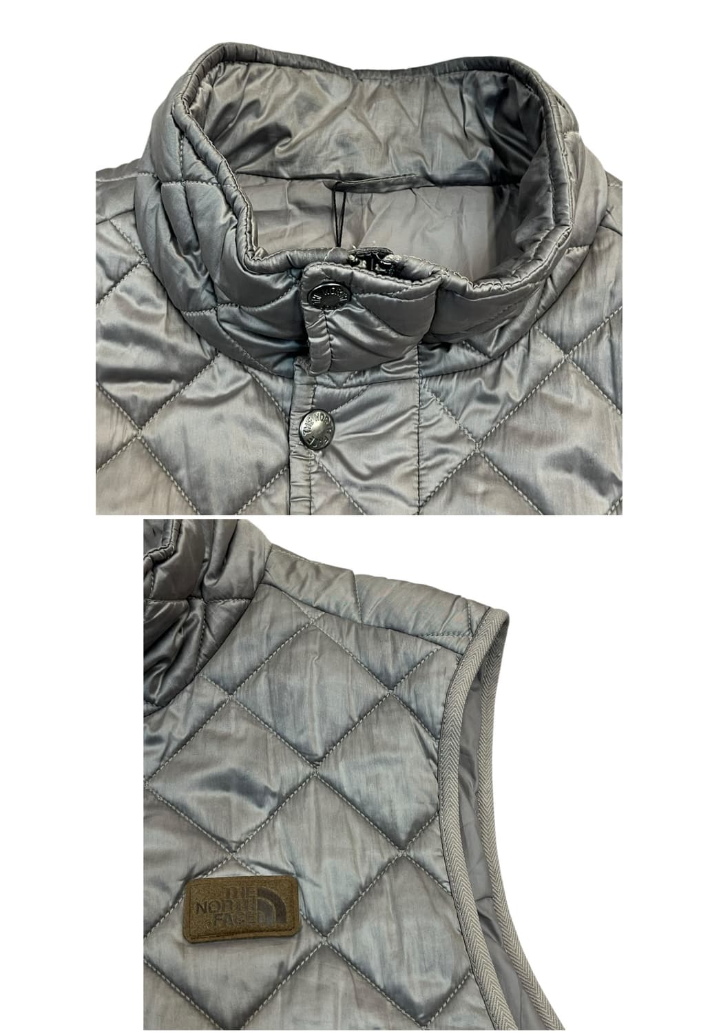 노스페이스 퀄팅 베스트 그레이 100(L) #csz2134 상품이미지7