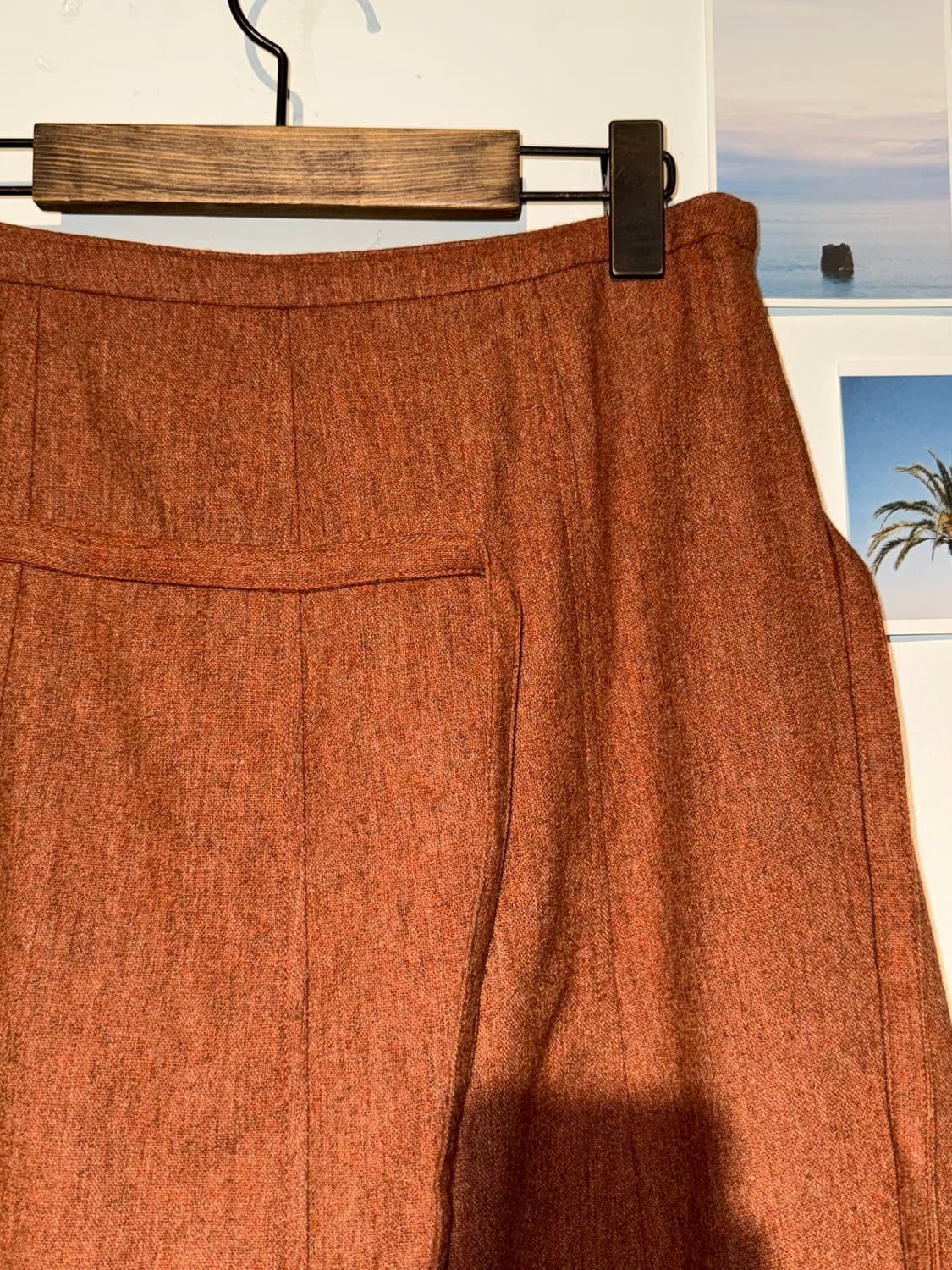 samansa mos2 울 리본 스커트 상품이미지3