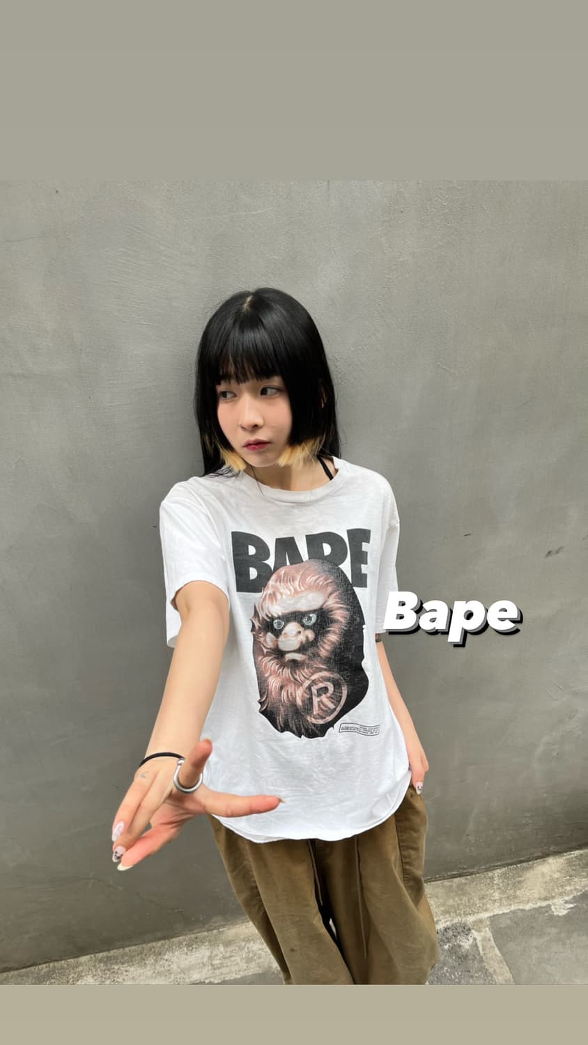 베이프 프린팅 티셔츠 상품이미지1