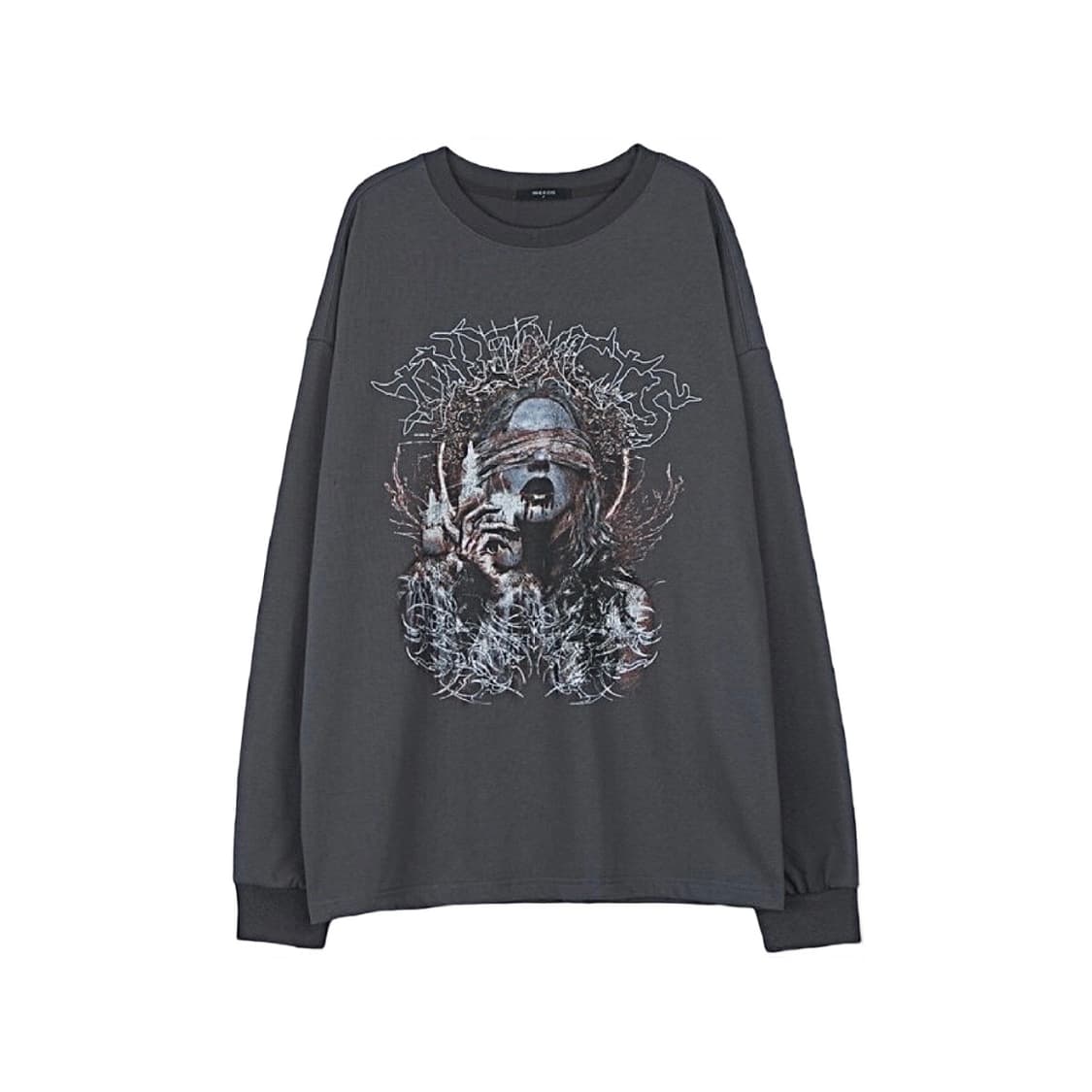 (1회착 택포가격) 이넥시스 사일런트 오라클 롱슬리브 차콜 free 상품이미지1