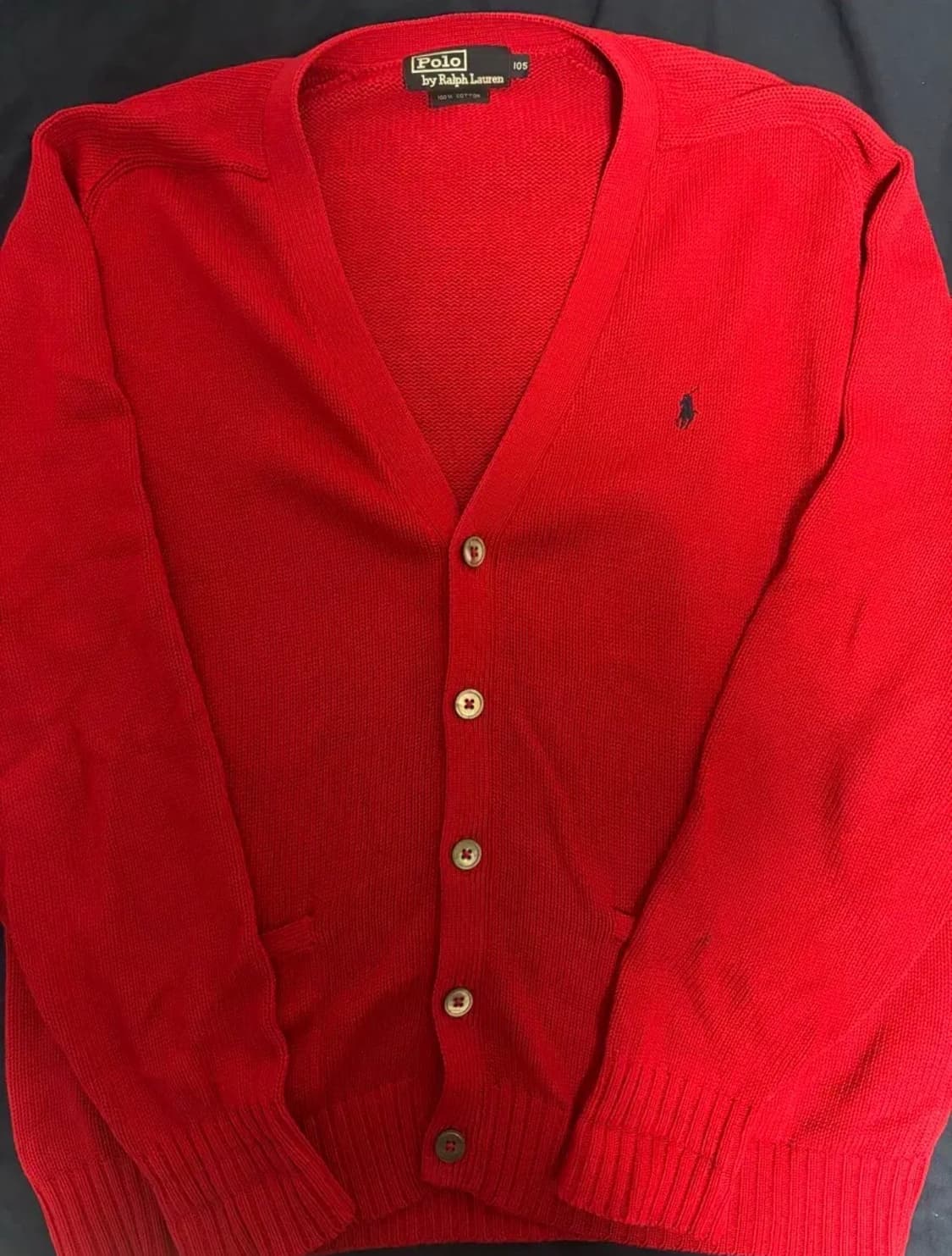 105 90s 폴로 랄프로렌 니트 가디건 상품이미지1