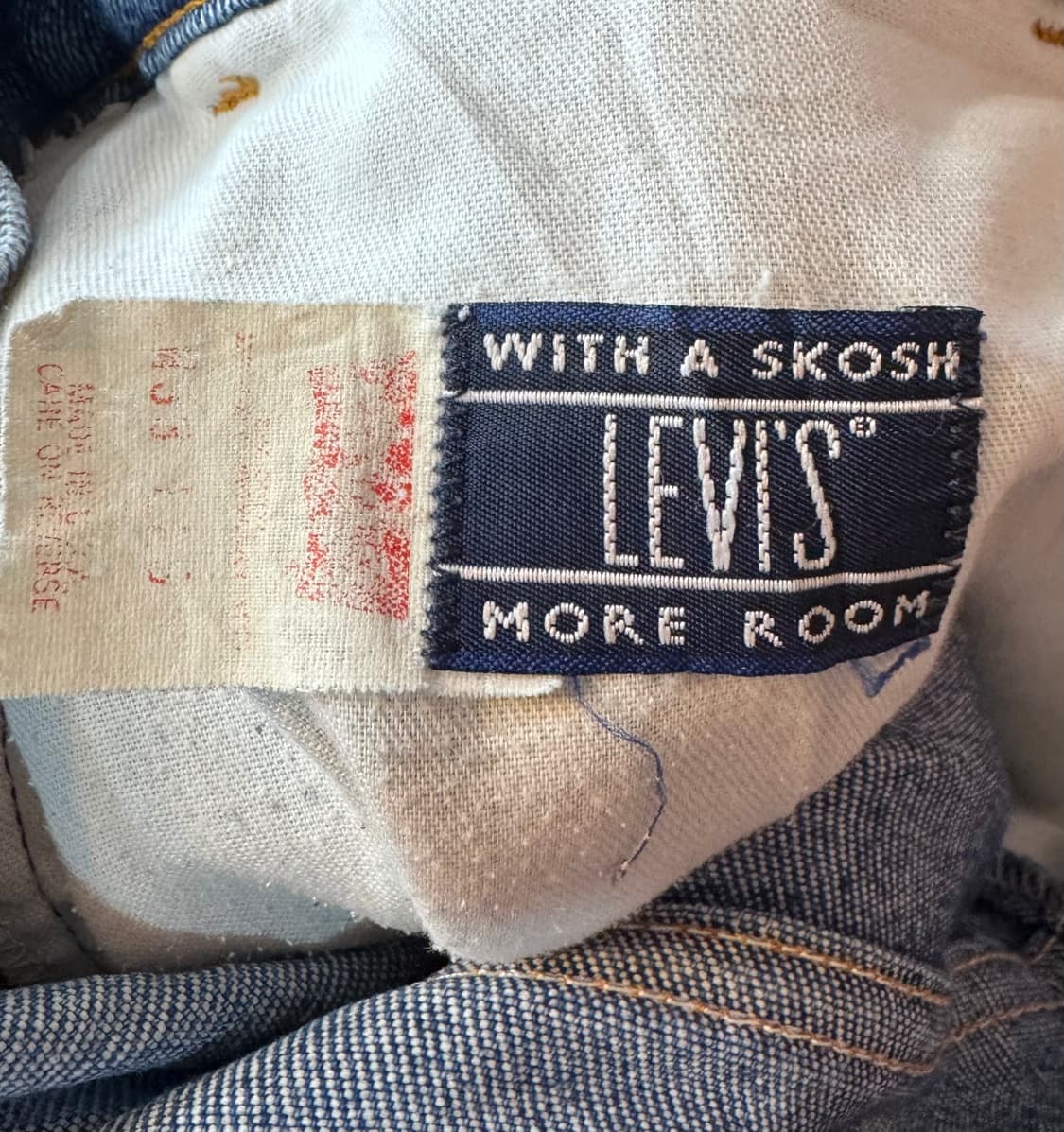 80s usa 리바이스 빈티지 루즈핏 (696) 상품이미지4