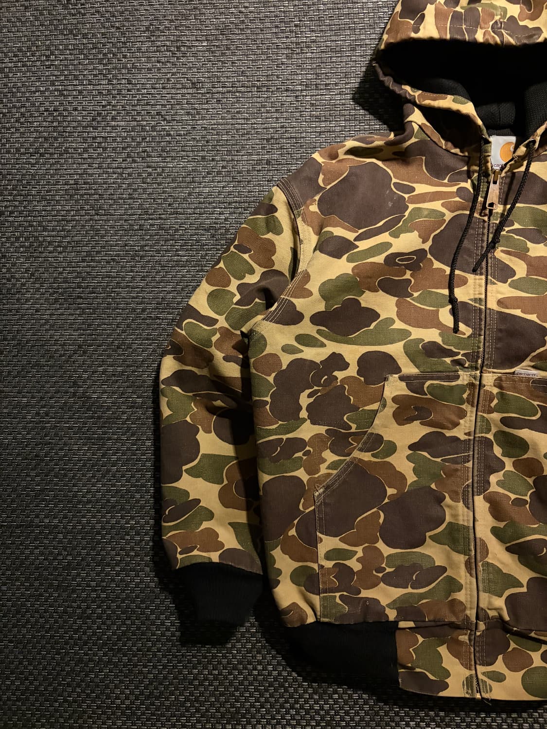 80s 칼하트 액티브 JR103 CAMO S USA🇺🇸 상품이미지3