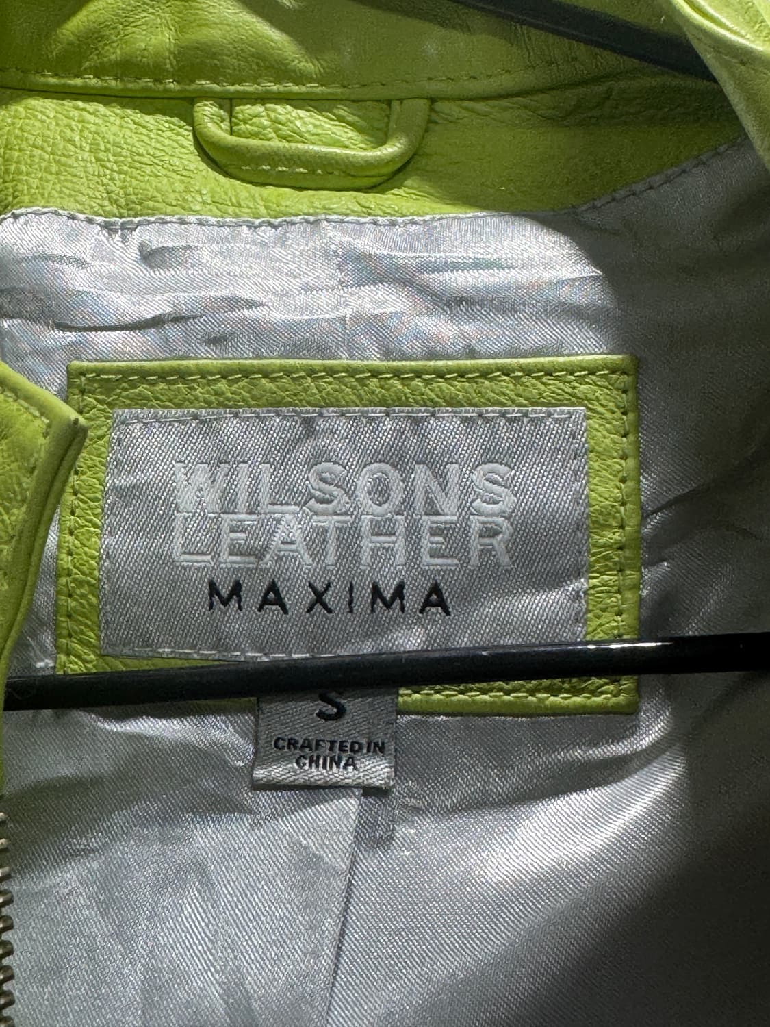Wilson's Leather 레몬 가죽자켓 S 상품이미지2