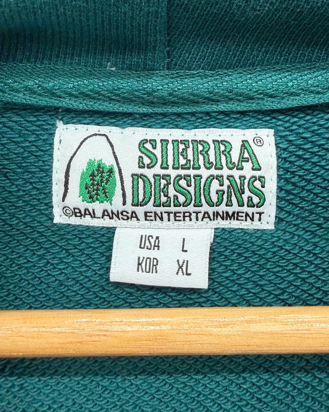 시에라 디자인 x 발란사 스튜디오 스웻 후드티 상품이미지8