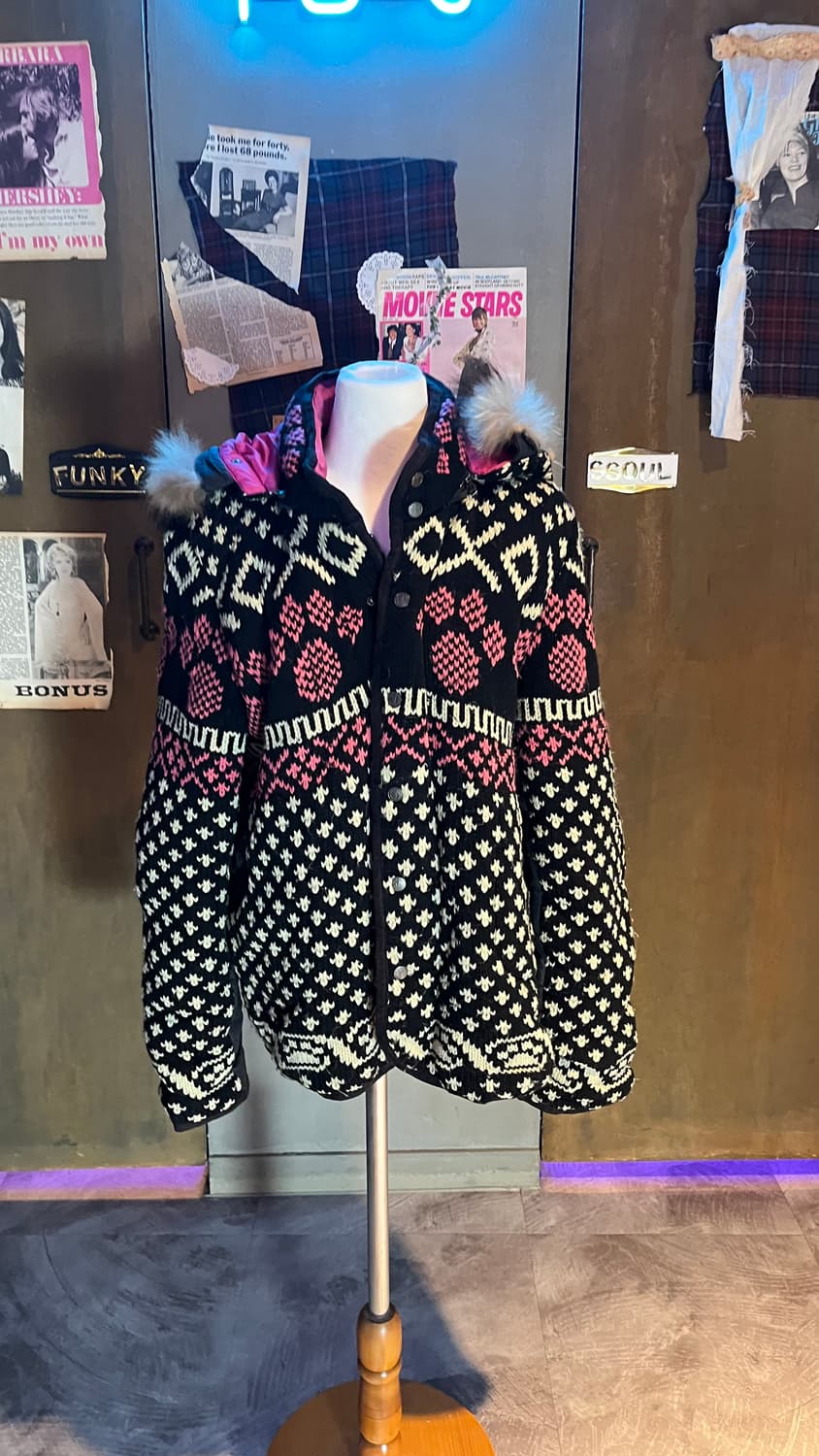 코위찬 퍼 패딩 상품이미지3