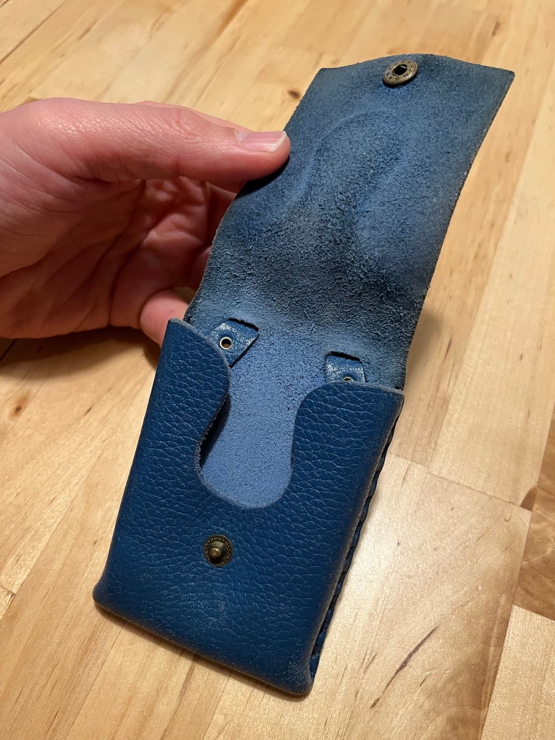 핸드메이드 천연가죽 카드지갑 (한땀한땀 손바느질) 상품이미지4