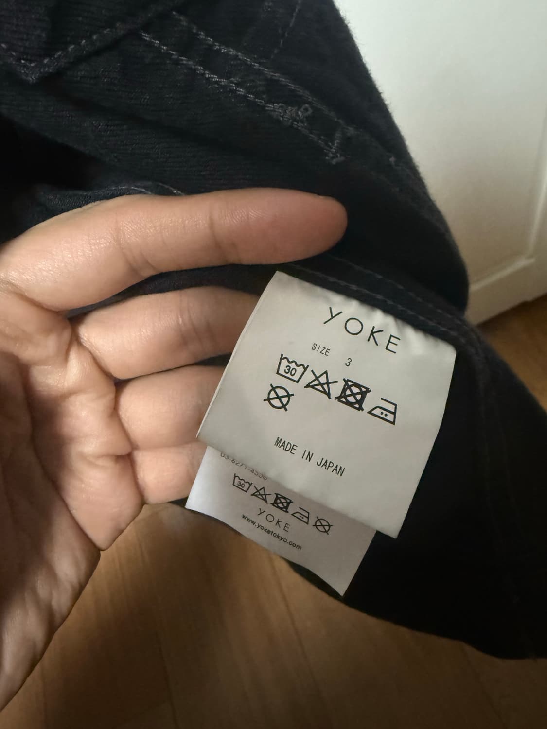 YOKE 1LDK 별주 데님 자켓 상품이미지4