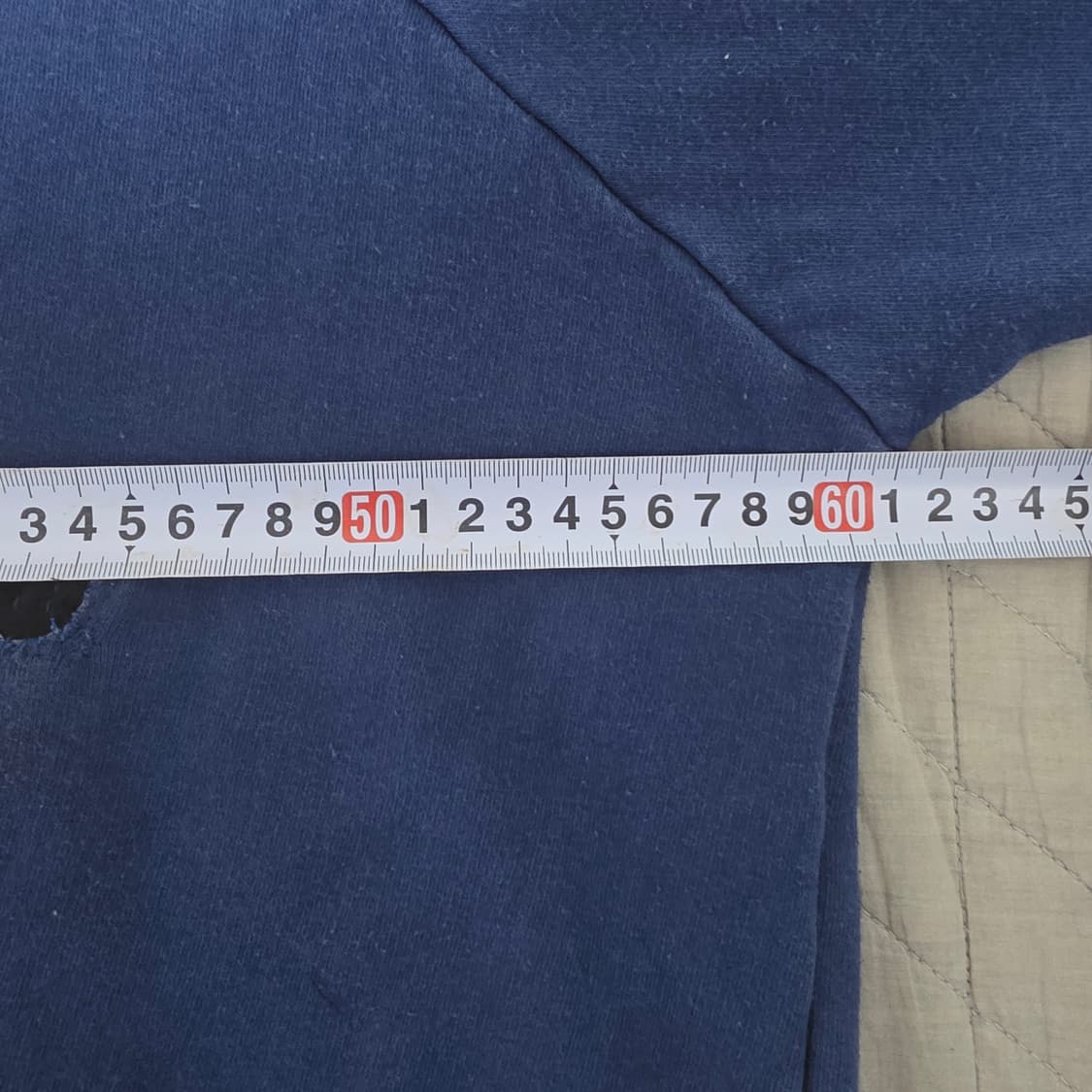 [L] 70-80s 빈티지 우드랜드 써멀 더블페이스 트래쉬드 후드집업 상품이미지9